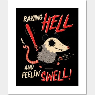 raising Hell T shirt Posters and Art